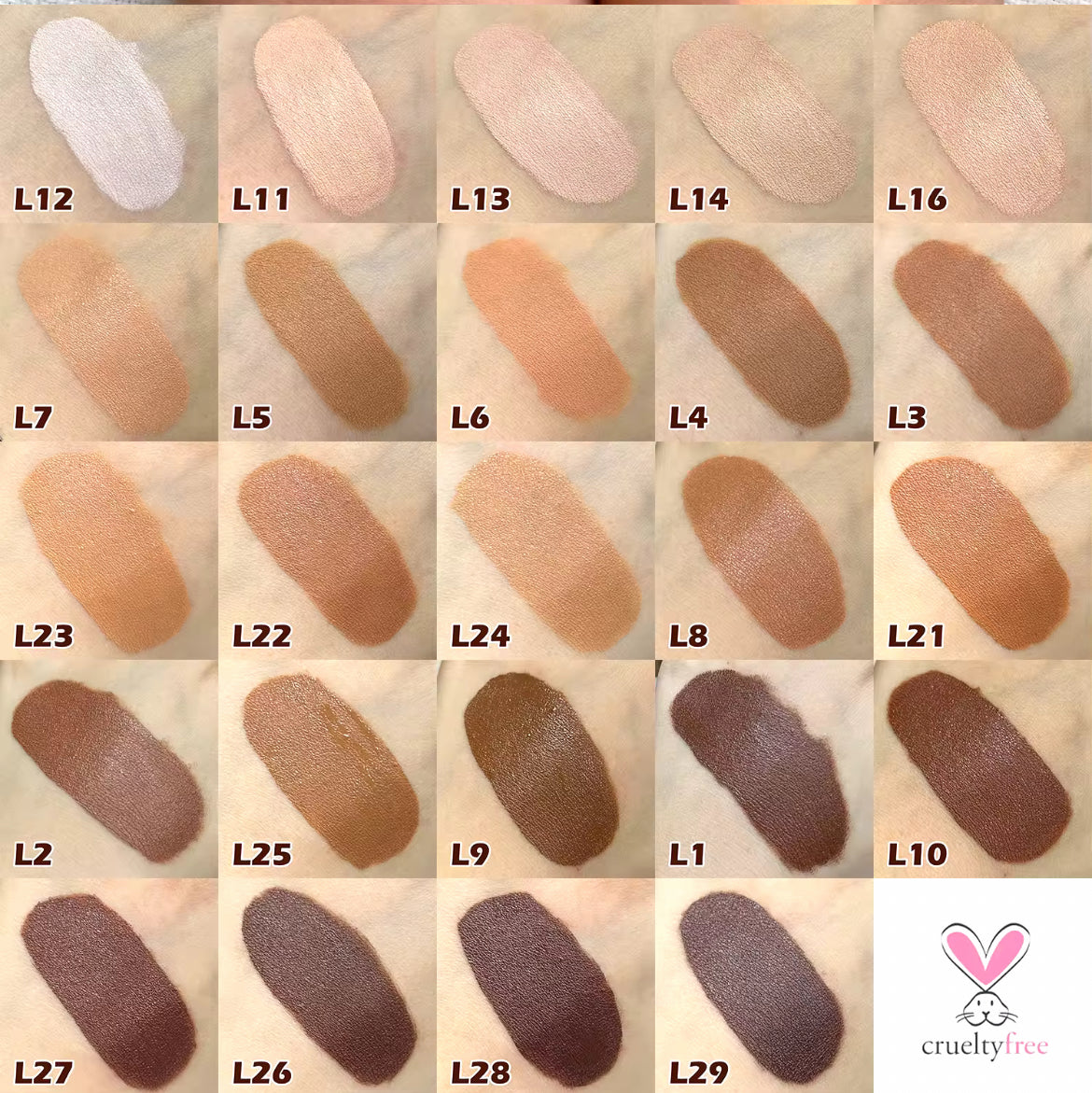 Velvet Matte Foundation - Soft Almond (L2)
