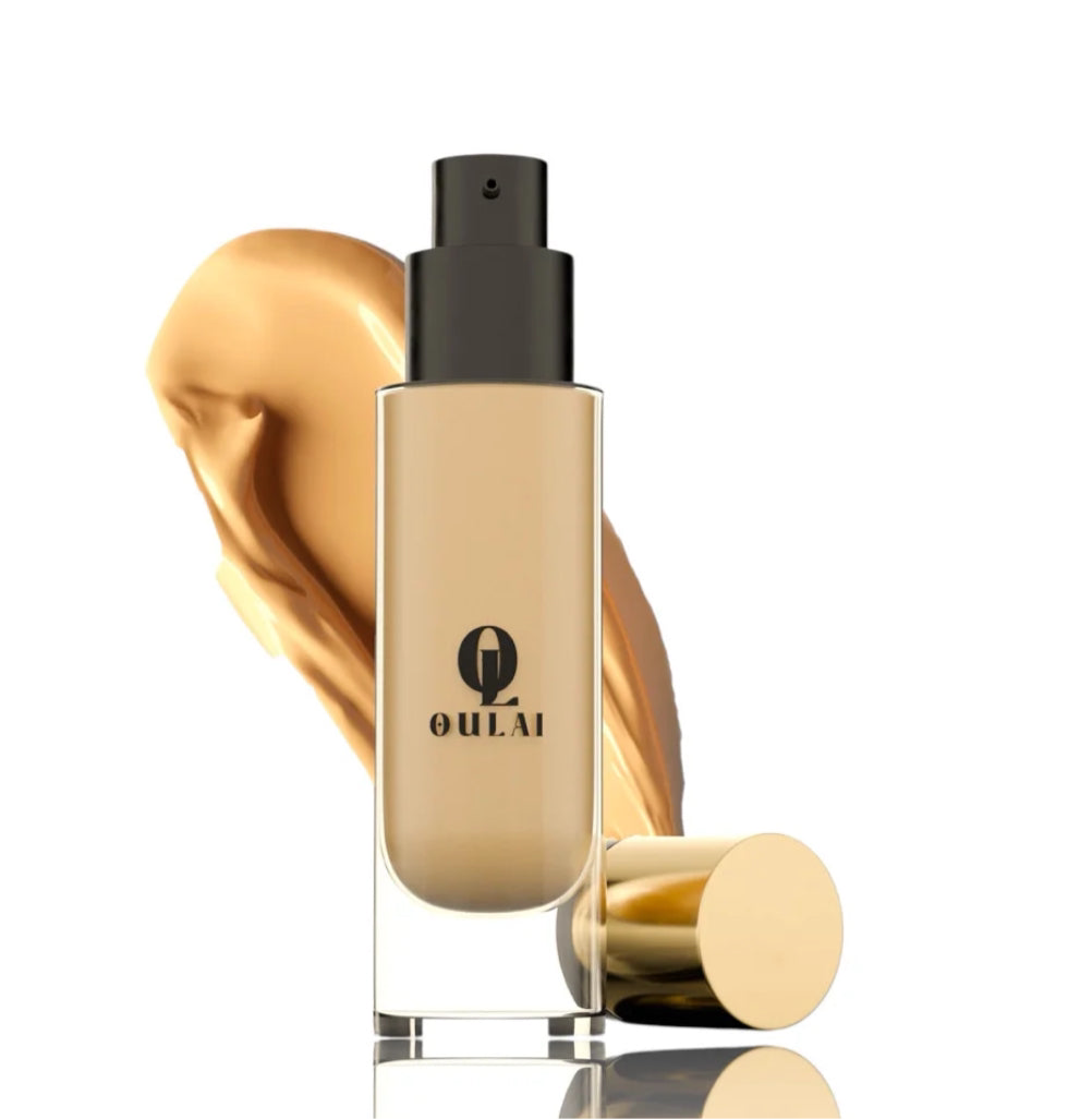 Velvet Matte Foundation - Warm honey Beige - (L5)