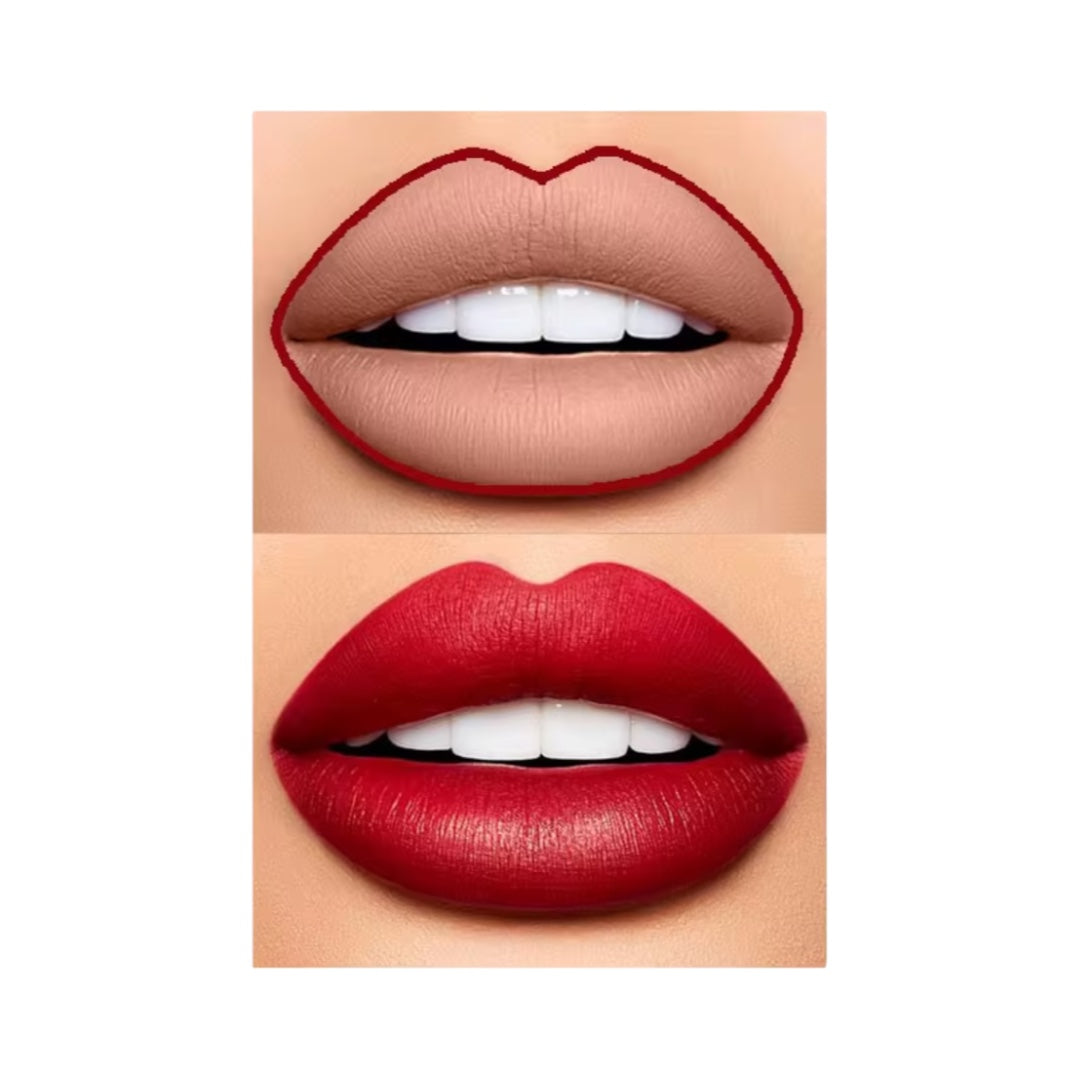 Matte Precision Duo Lipstick -Rich Rouge (6)